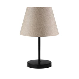 Opviq AYD-3158 Lámpara de Mesa Escandinava Beige y Negro